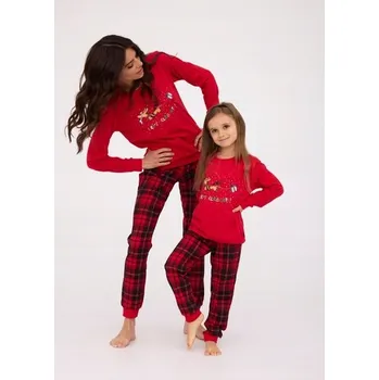 Cornette pyžamo červené velikost 98