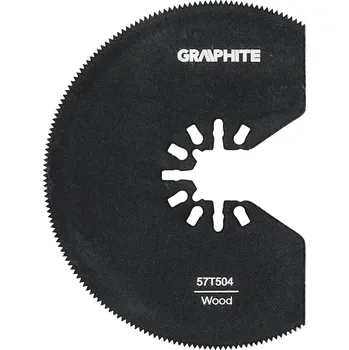 Pilový kotouč Graphite Multifunkční kotouč, půlkruhový, 21 TPI, HSS, 80 mm