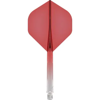 Příslušenství pro šipky Mission letky Force 90 Gradient Red No.2, Velikost Tweenie