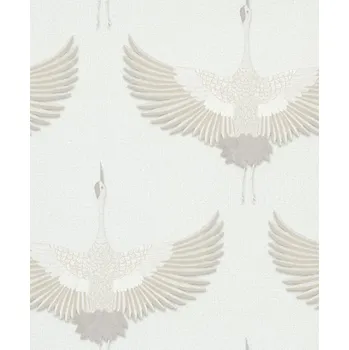 Tapeta Vliesová tapeta na zeď, krémová, ptáci, 34529, Kumano, Marburg