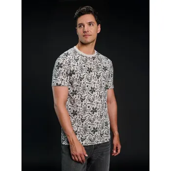 Sinsay - Tričko s krátkým rukávem Stranger Things - béžová - 637EY-02X - 637EY-02X-2XL