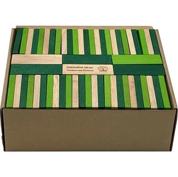 ostatní stavebnice T-Wood Stavebnice zelená Domino 200