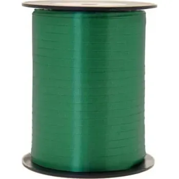 Balónek Amscan Stuha vázací 500m - tmavě zelená