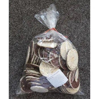 Trvanlivě pečivo RACIO Zlomky rýžové s hořkou čokoládou (1 ks)