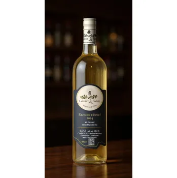 Ryzlink rýnský 2024, moravské zemské víno, Laurent Šatov, suché