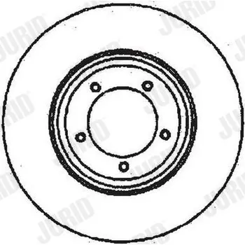 Brzdový kotouč Brzdový kotouč JURID 561352JC