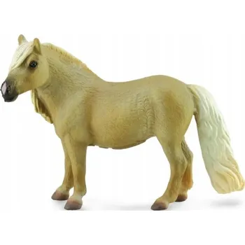 Figurka KOBYLA Collecta Falabella Klisna Palomino ODOLNÁ Hračka KVALITNÍ Provedení