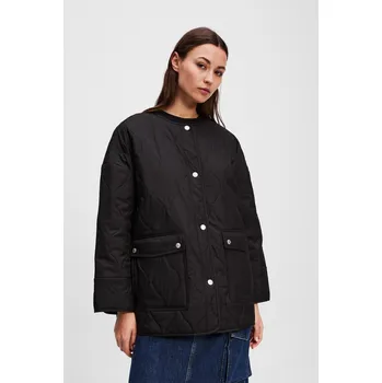 Dámská bunda BUNDA KARL LAGERFELD JEANS KLJ QUILTED JACKET BLACK