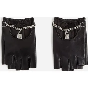Rukavice RUKAVICE KARL LAGERFELD K/AUTOGRAPH PADLOCK FL GLOVE BLACK