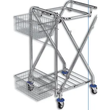Držák na ručník Držák košíku na ÚV "X"chrom