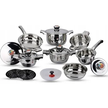 Sada nádobí Sada hrnců VILLENBERG ocel 17 ks.