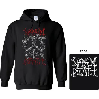 Pánská mikina Napalm Death - mikina s kapucí 5