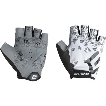 Cyklistické rukavice Extend SPIREA bílá-černá L (Rukavice dámské Extend SPIREA white-black L)