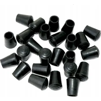 Podložka pod nábytek Gumové návleky na nohy židle Čana 14mm, 25 kusů