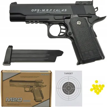 PISTOLE NA KULIČKY REPLIKA KOVOVÁ G22 ASG BERETTA