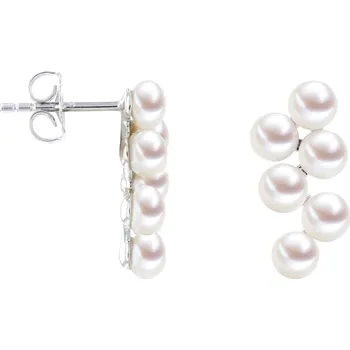 Souprava šperků Leru Perlové stříbrné náušnice hrozny