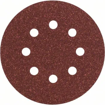 Brusný papír BOSCH Sada 5dílná brusných papírů 125 mm G = 80