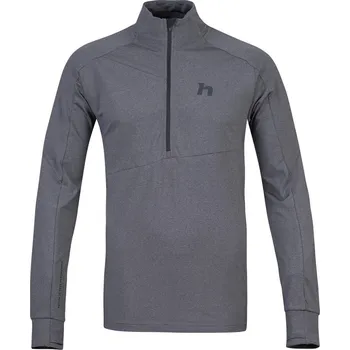 Pánské oblečení mikina pánská HANNAH Ernie, asphalt mel - XXL