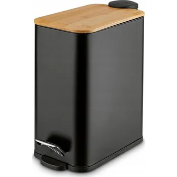 Odpadkový koš Odpadkový koš Konighoffer černý, nerezová ocel, 5 l