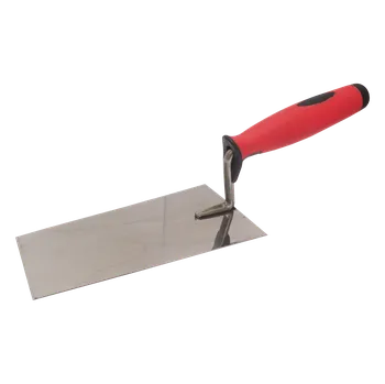 Zednická lžíce lžíce nerezová, štukatérská, trapézová, 165 x 80 mm 0.17 Kg TOP Sklad4 106058 (0.17 Kg TOP Sklad4 106058)