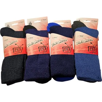 Pánské ponožky Televizorky pánské tmavě modrá 42-43