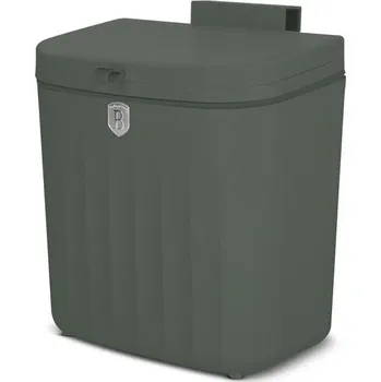 Odpadkový koš Berlingerhaus Koš odpadkový závěsný 7 l Matte Green Collection