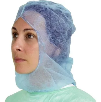 Kukla PD-HOOD-B / Jednorázová kukla - modrá Univerzální