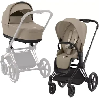Kočárek Cybex Priam Rám 4.0 Seat Pack + Lux Carry Cot 2025