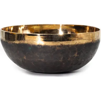 Hudební nástroj Střední Chaken ručně vyrobená tibetská zpívající miska - 15cm