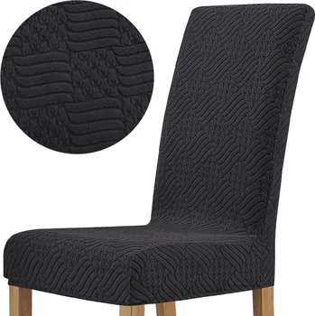 Obraz Potah na židli MEBLE ODNOWA černý