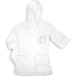 New Baby Dětský župan Sovičky s výšivkou bílá 98