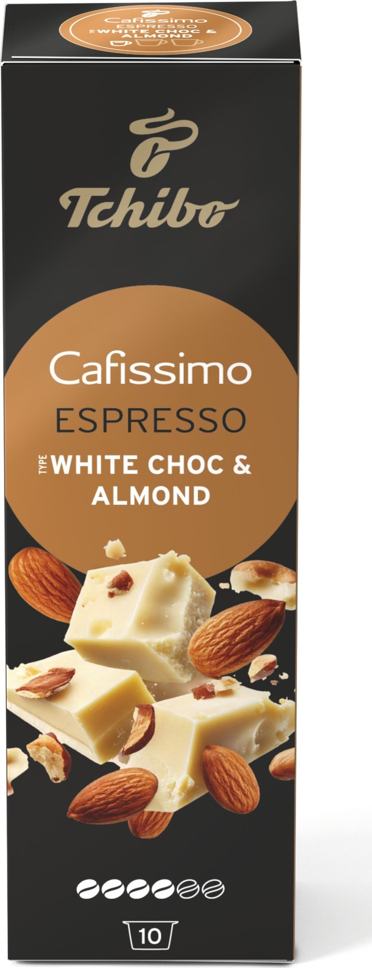 Tchibo Cafissimo Flavoured Espresso − White Choc & Almond 10 kapslí