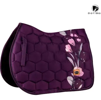 Dotibel podsedlová dečka všestranná NOVA: TMAVÁ ŠVESTKA/MAGNÓLIE