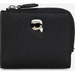 PENĚŽENKA KARL LAGERFELD IKON GRAINY SM BIFOLD WALLET BLACK