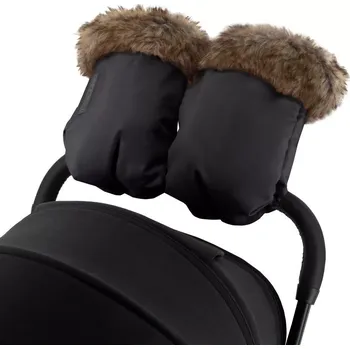 Rukávník Rukavice na kočárek MoMi Sildi černé