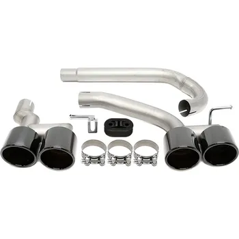 Koncovka výfuku TA Technix koncovky pro BMW 3 (F30/F31, 2011-2018) v černém lesklém provedení