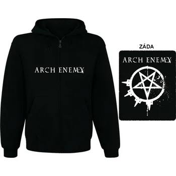 Pánská mikina Arch Enemy - mikina s kapucí a zipem 9