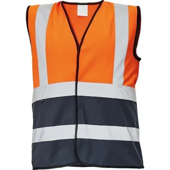 pracovní vesta LYNX DUO vesta oranžová/navy M