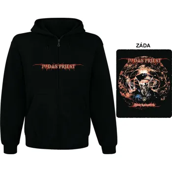 Pánská mikina Judas Priest - mikina s kapucí a zipem 6