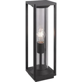 Stojací lampa Obdélníkový osvětlovací sloupek Su-ma E27 50 cm černý