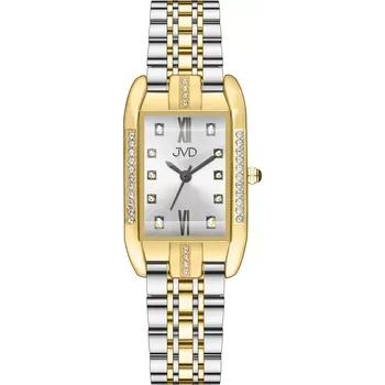 Hodinky JVD Dámské zlacené módní designové hodinky JVD JZ217.5 ( )
