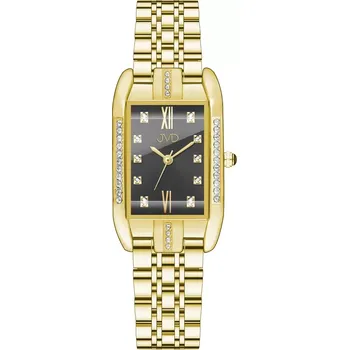 Hodinky JVD Dámské zlacené módní designové hodinky JVD JZ217.3 ( )