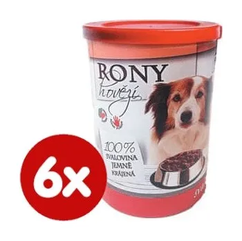 Krmivo pro psa Hovězí konzerva FALCO RONY 6x400 g
