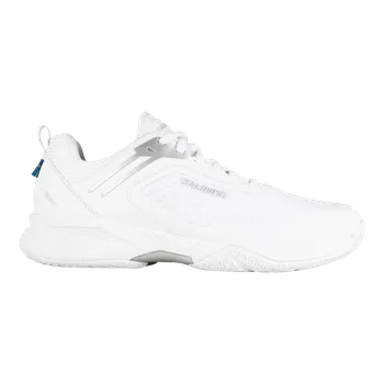 Pánská sálová obuv SALMING Fusion Pro Men White/Silver 8,5 UK - 8,5 UK - 43 1/3 EUR - 27,5 cm