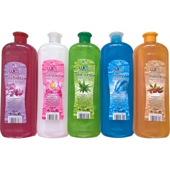 Mýdlo LUKS mýdlo tekuté 1l, bílé, zelené, modré, růžové