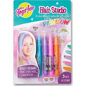 Barva na vlasy Toys Inn | Duhová křída na vlasy 5 ks
