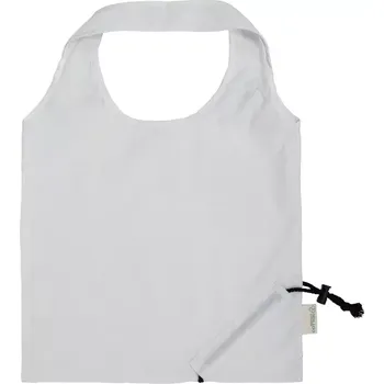 Plážová taška Forpex skládací nákupní taška - bílá - AP800087-01