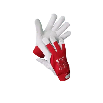 Pracovní rukavice BAN MECHANIK LUX Pracovní rukavice červené, velikost XL (10), pár