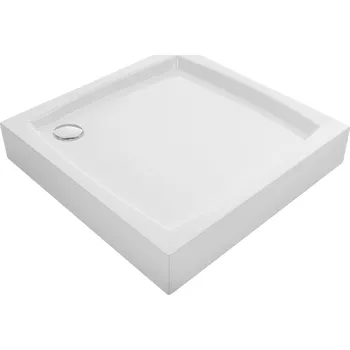 Laveo Čtvercová sprchová vanička Desna 80x80 cm - JBD_686K, bílá