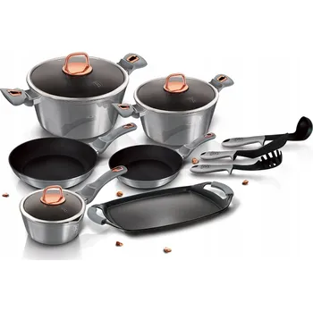 Sada nádobí Sada hrnců Berlinger Haus Moonlight Edition z hliníku 14 ks.